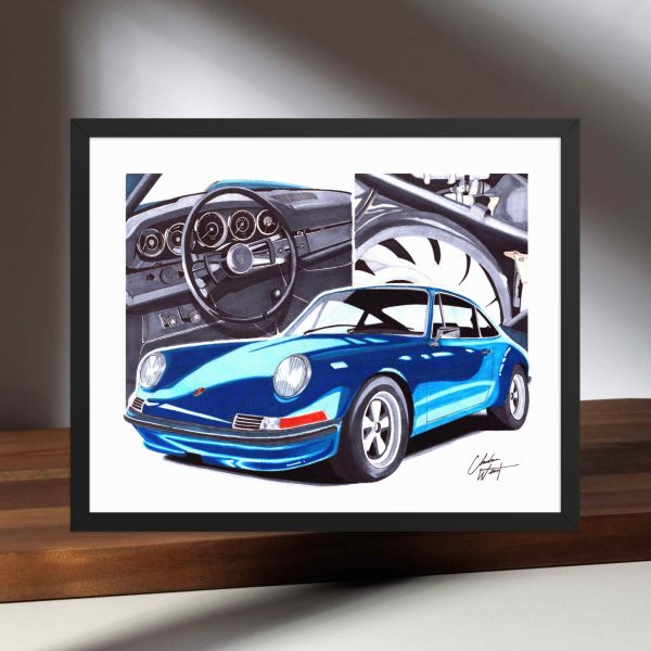 Porsche 911 "Shark Blue"